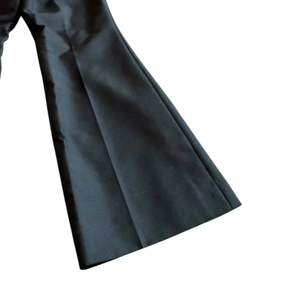 Gucci Eterotopia Collection Wool Wide Leg Pants Trousers Slacks Size 36 IT XS 0 - Image 11