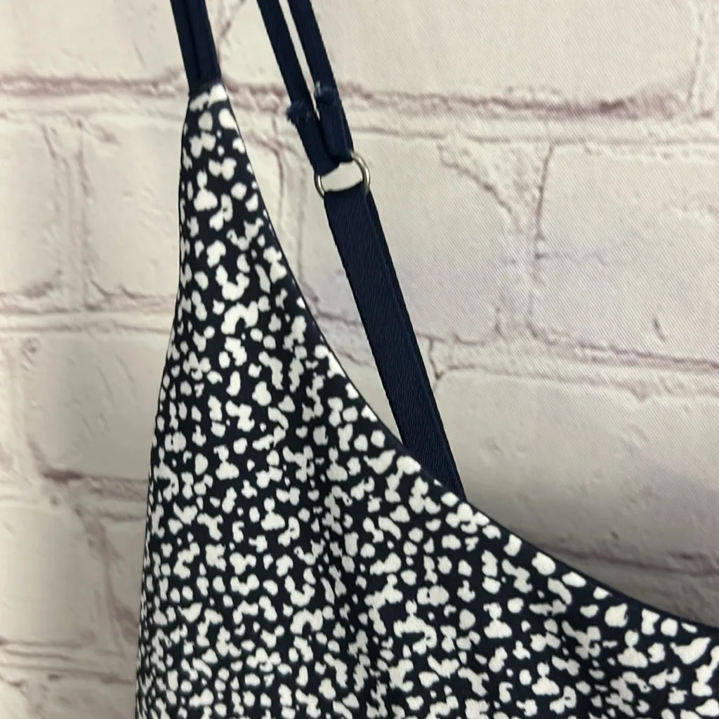 Abercrombie & Fitch navy blue printed active dress skort lined size XS Tall - Image 5