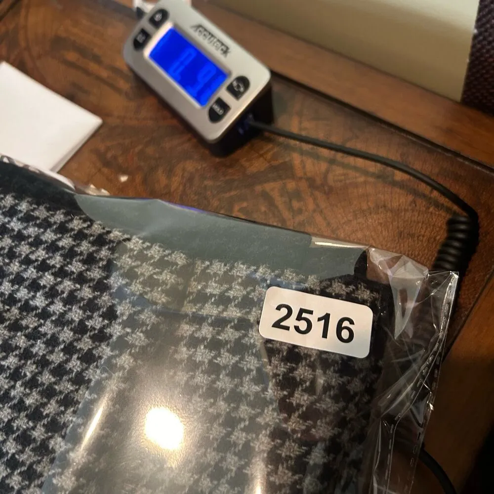 J.Crew Skirt Womens 4 Gray Black Pencil Skirt Houndstooth‎ Two Tone Wool - Image 7