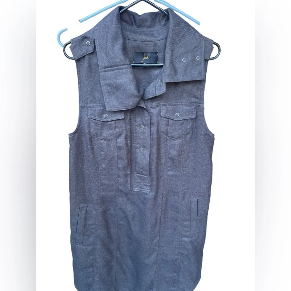 Jack stretchy “denim” dress size medium - Image 3
