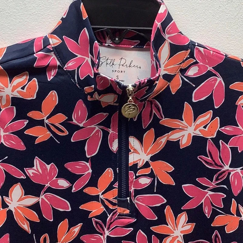 Stella Parker Size Small Full Bloom Athletic Jacket. New With Tags. Blue - Image 4