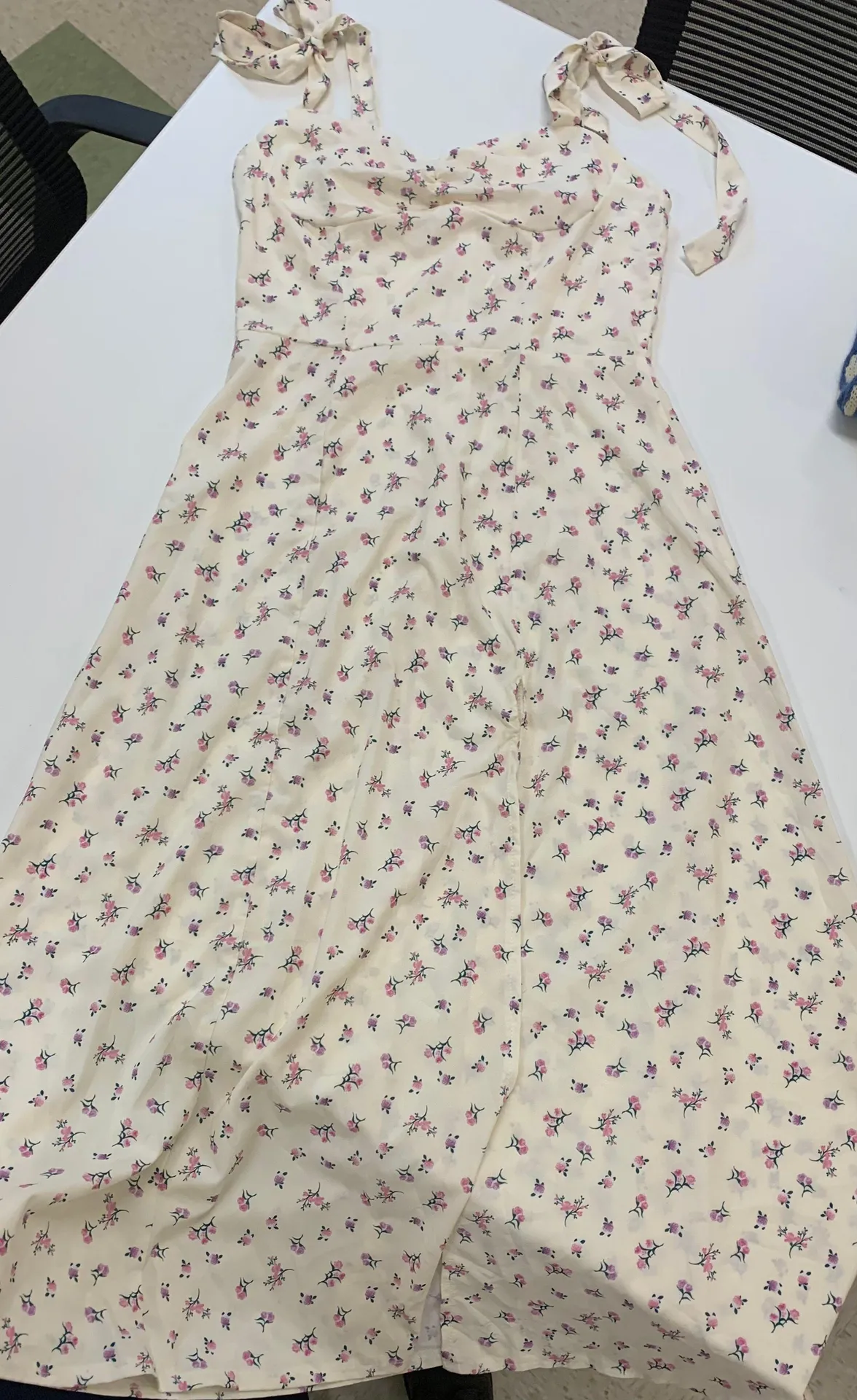 Maje Off White Floral Dress - Image 2