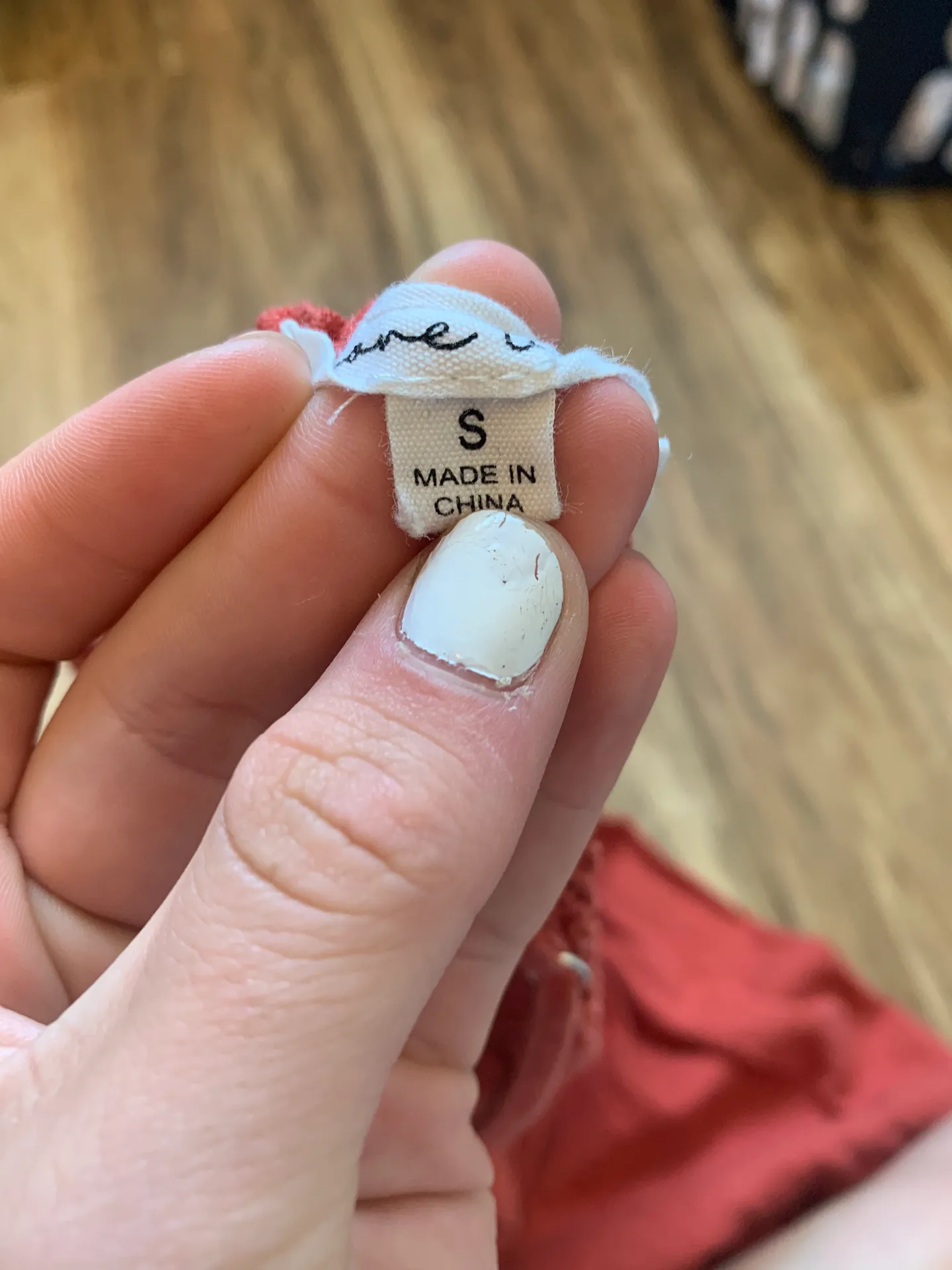 Burnt Orange Button Up Dress - Image 5