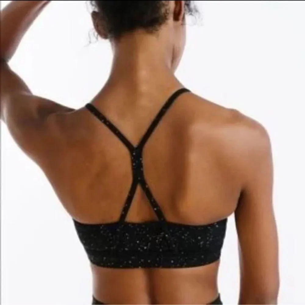 ZYIA Black Reflective Mirage Brilliant Bra Black Speckled Size XS - Image 3