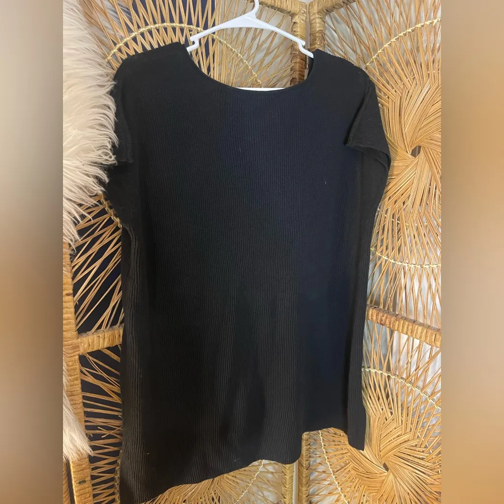 J. Jill Whereever Collection V Neck Ribbed Sweater Top V - Image 6