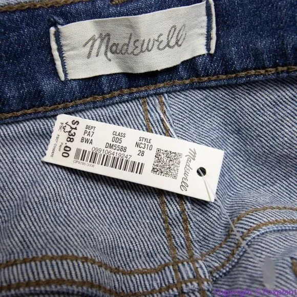 NEW Madewell 9" Mid-Rise Skinny Jeans in‎ Orland Wash: TENCEL™ Denim 28 - Image 10
