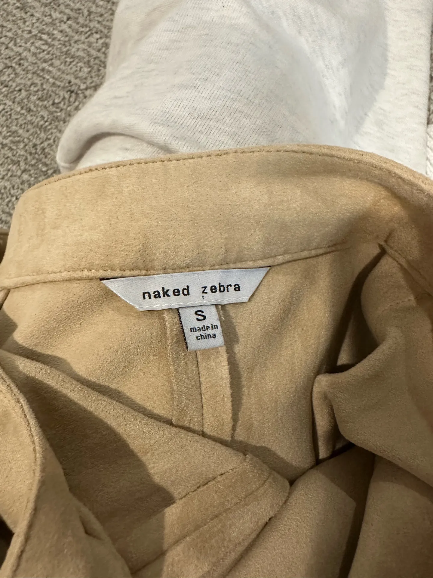 Beige brown skort - Image 3