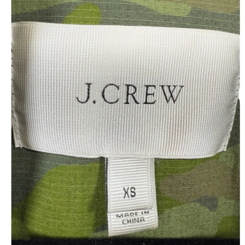 J. Crew Camouflage Military‎ Utility Jacket Size XS - Image 3