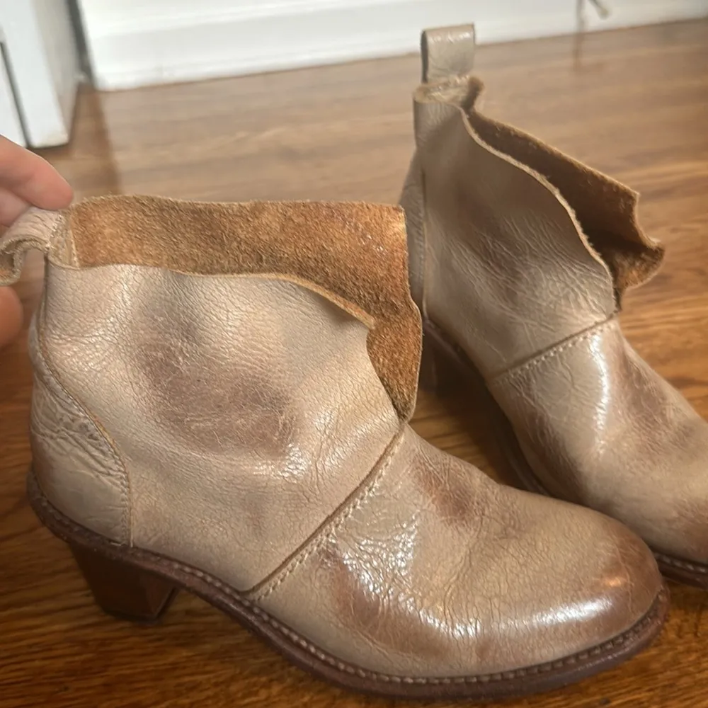 Anthropologie western style booties - Image 4