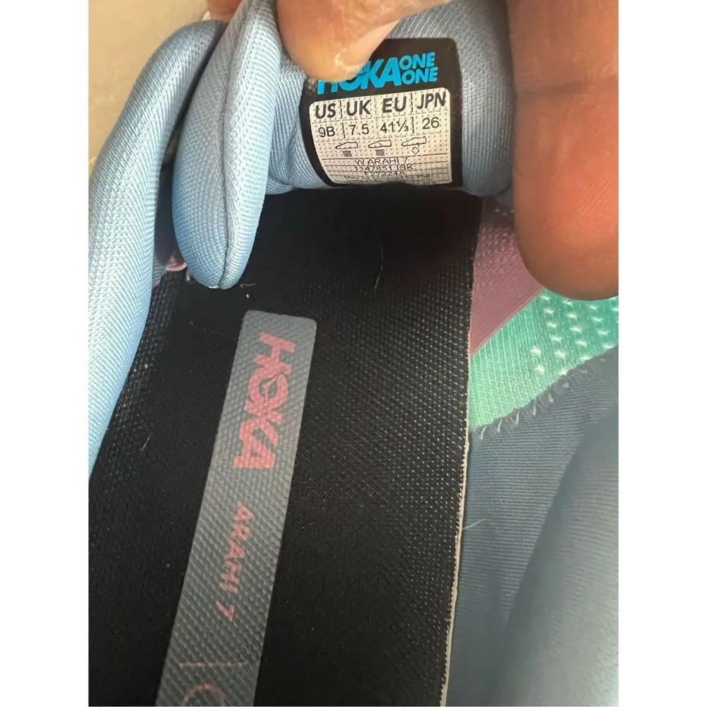 Hoka One One Arahi 7 Women’s Sz 9 B Illusion/Dusk Running Shoes 1147851 - Image 10