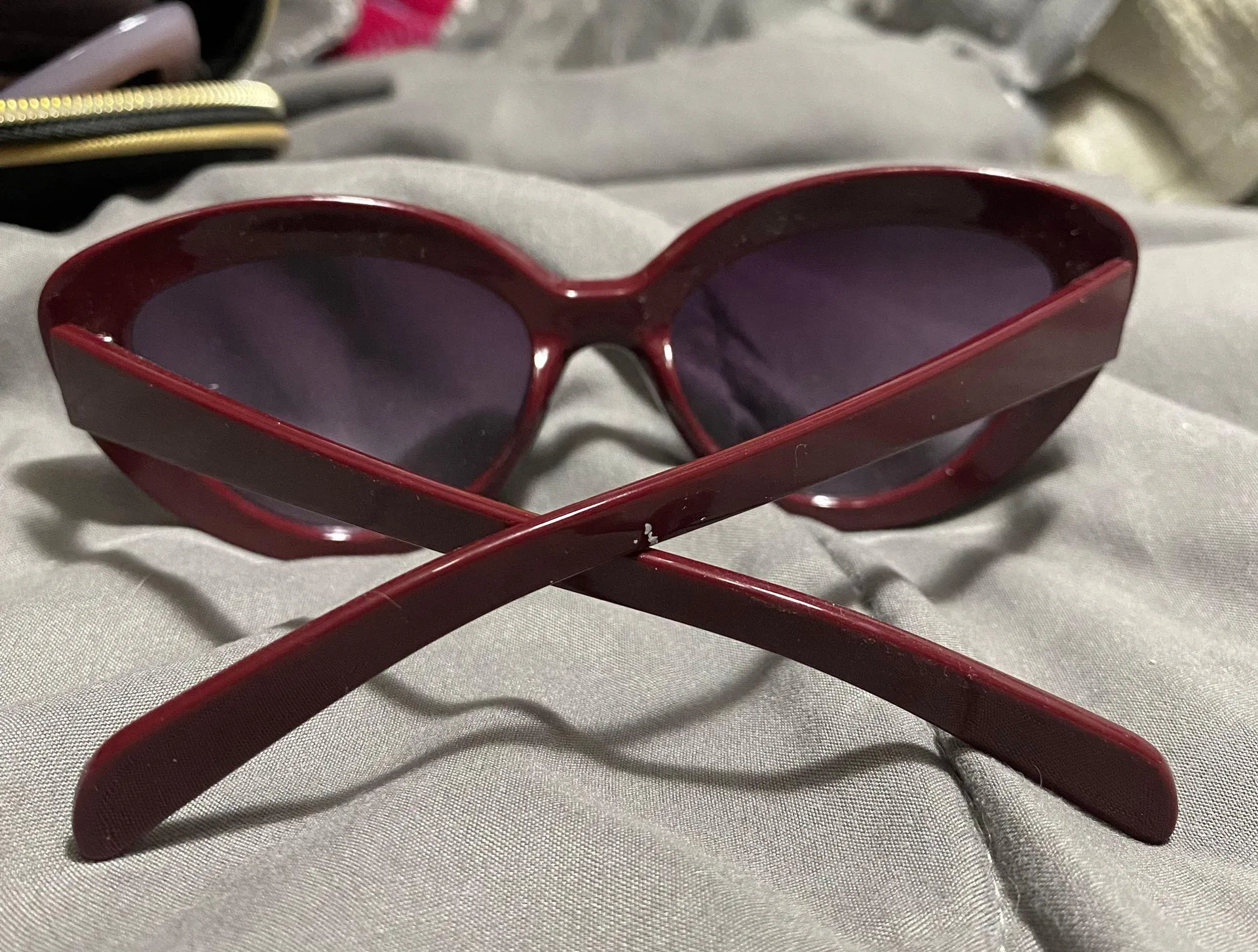 Lane Bryant Maroon Sunglasses  - Image 2