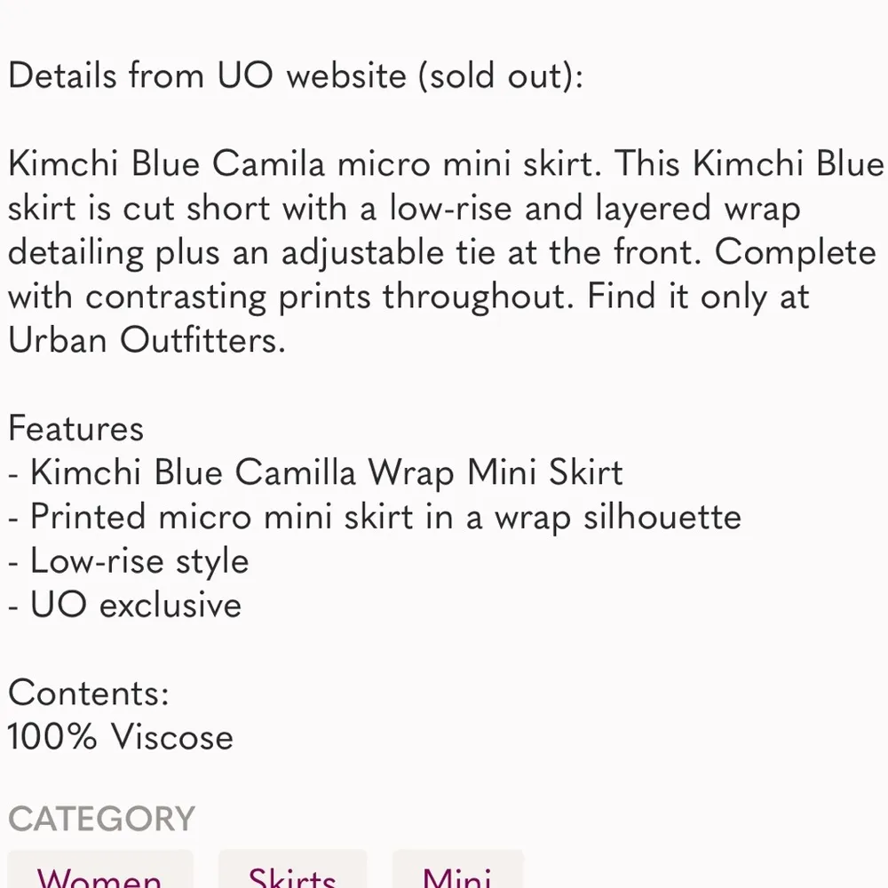 UO Kimchi Blue Camilla Wrap Mini Skirt - Image 5