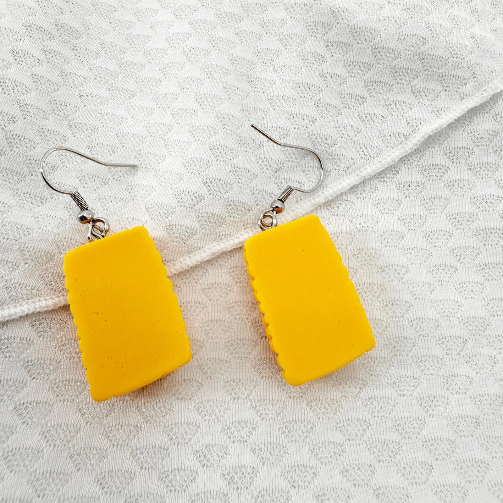 Corn On The Cob Earrings, Novelty Earrings, Concert Festival, Crawfish Boil BBQ Yellow - Image 3