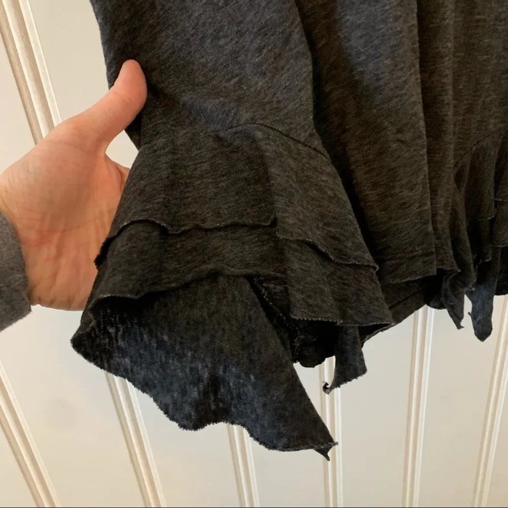 Current/Elliott CURRENT/ELLIOT Grey Tee 257 - Image 4