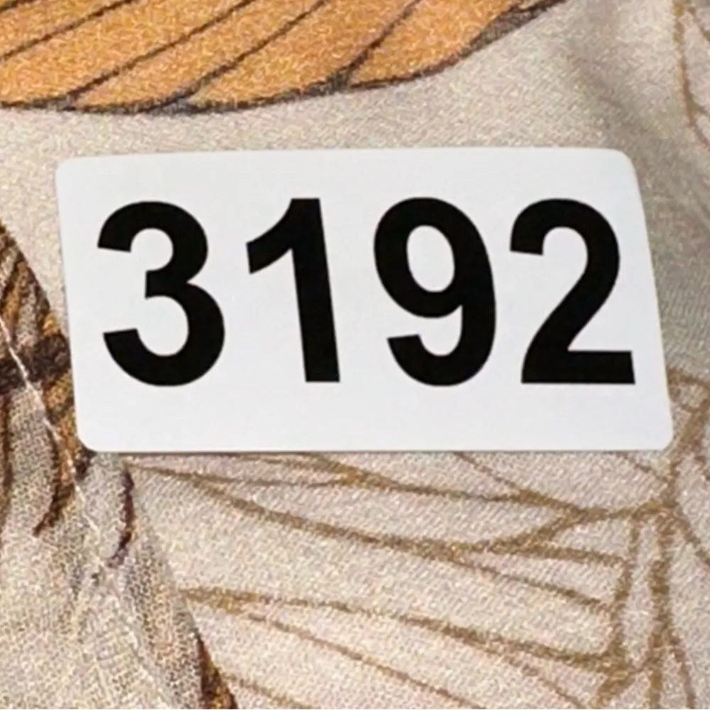 Aladore Womens Size M Tan Beige Floral Print Ruffle Cami Shoulder Tie Mini Dress Size M - Image 12