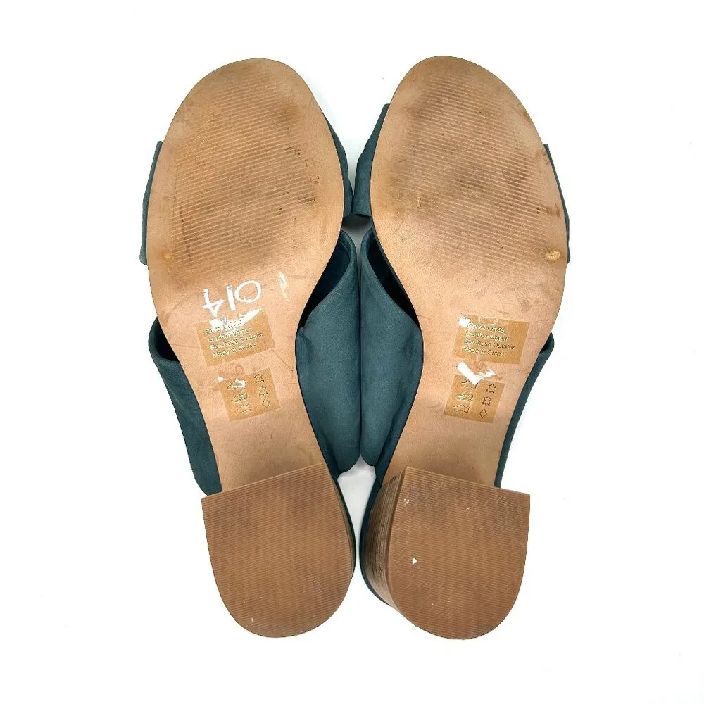 Madewell  Sari Crisscross Sandal in Midnight Spruce Size 9 - Image 7