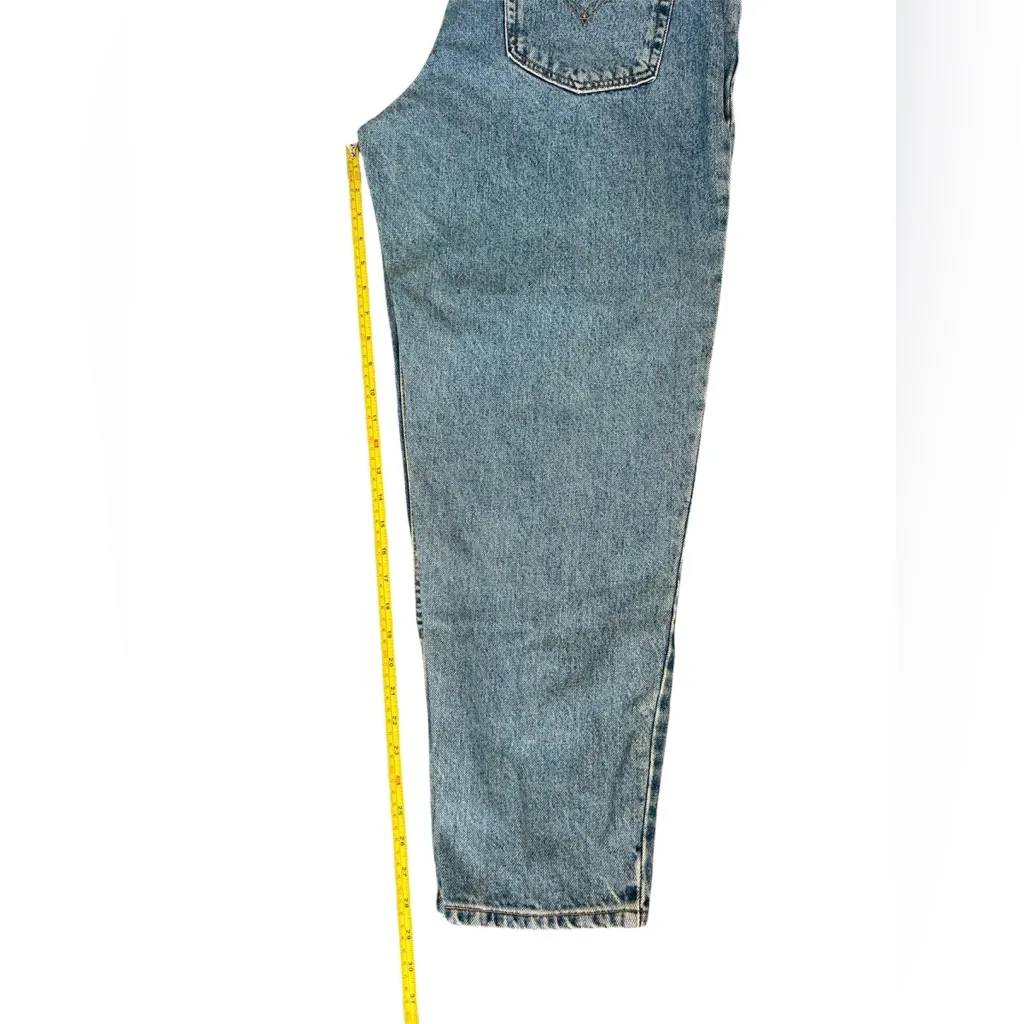 Vintage 2002 Levi’s 550 Relaxed Fit Tapered Leg Jeans Light Wash Y2K Plus Sz 18S - Image 10