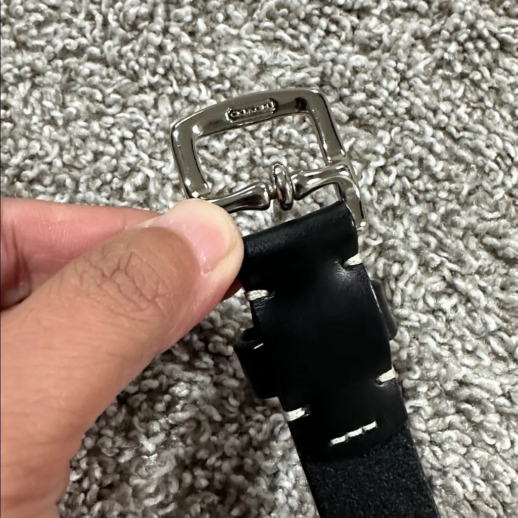 Coach Black women’s Belt - Image 9