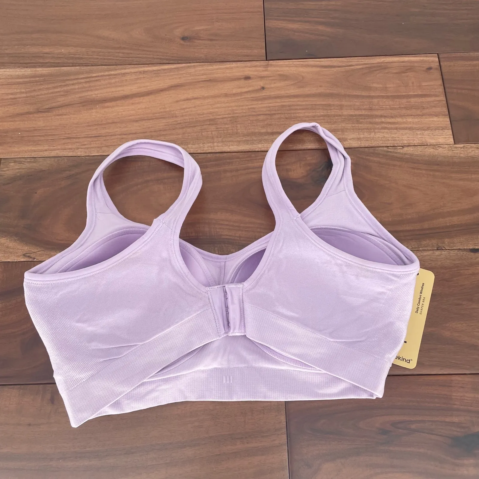 Truekind Daily Comfort Wirefree Shaper Bra Light Purple Size L Size L - Image 3