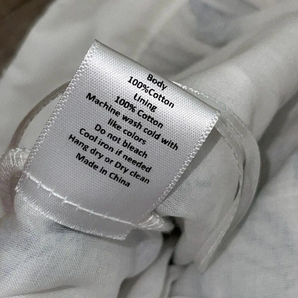 Hunter Bell Womens Toile Flamingo‎ Wilson Maxi Skirt Size 8 Blue White NWT - Image 8