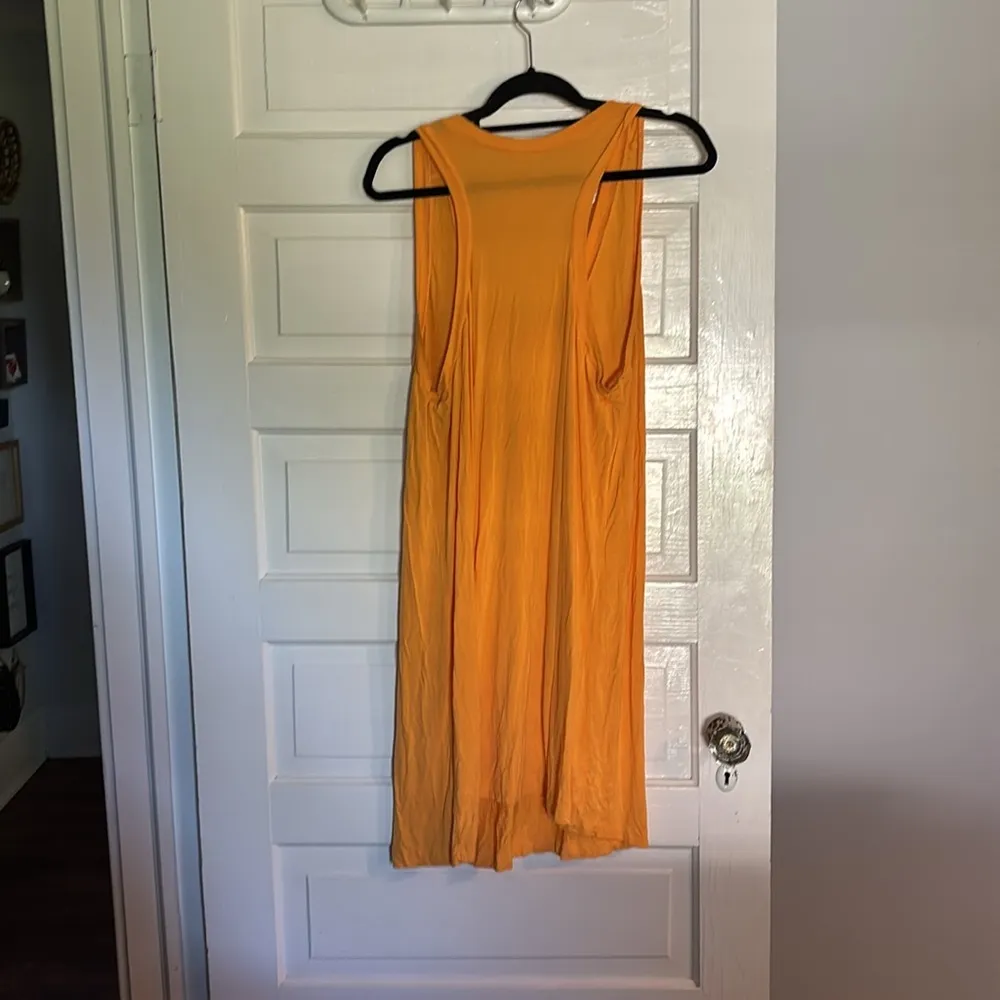 Soma Vibrant Tennessee Orange Sleeveless Racerback Dress - Image 3