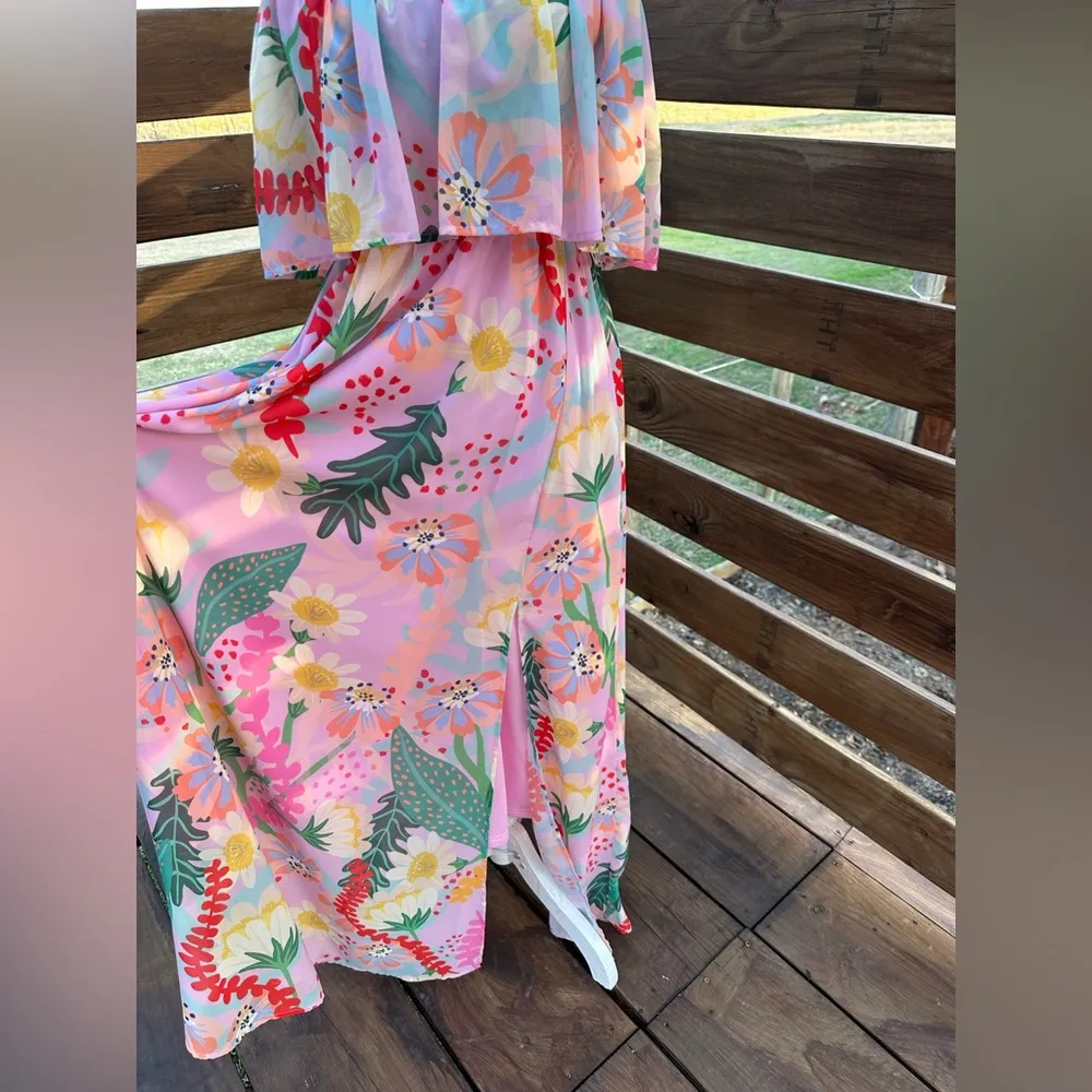 EUC Entro summer fun maxi dress - Image 4