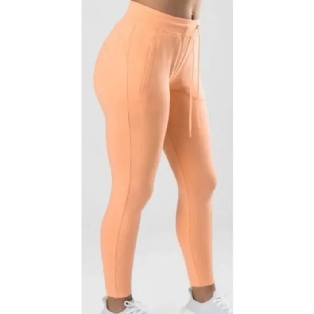 NEW Alphalete Essential Core Joggers Orange Frost - Image 2