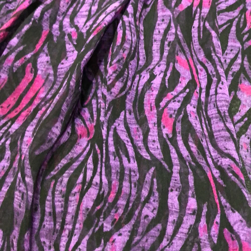 Express Strapless Party Dress 6 Pink and Purple - Image 5