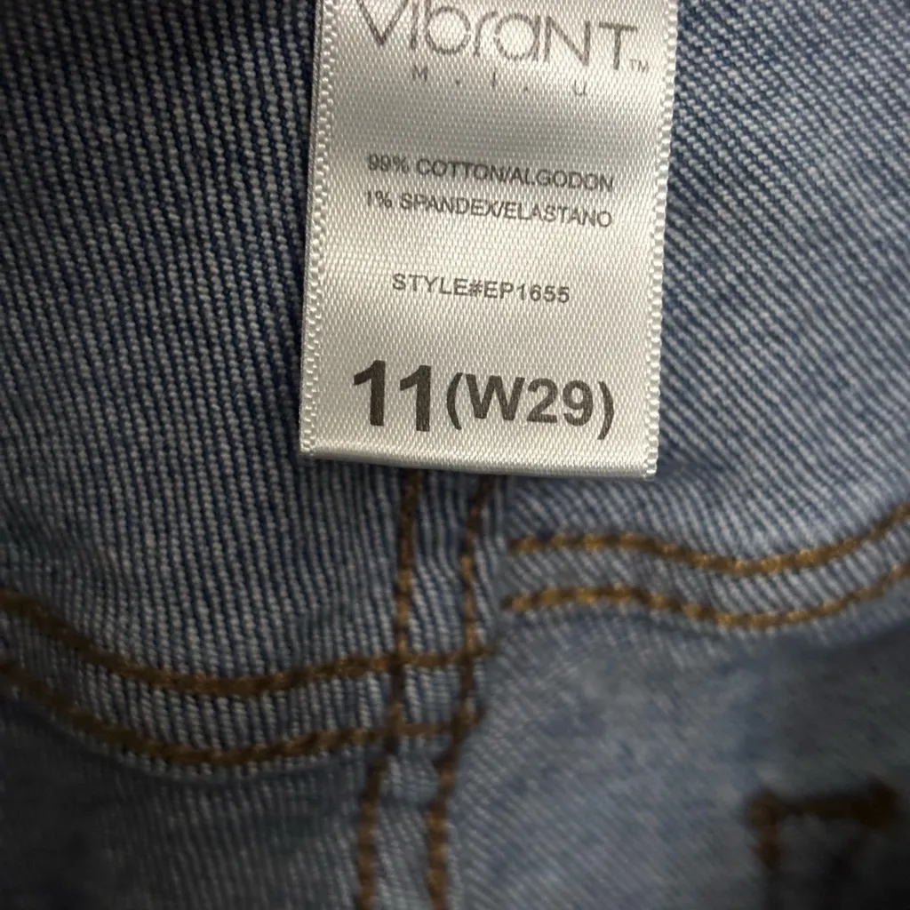 Vibrant Blue Women's Denim Overalls - Image 12