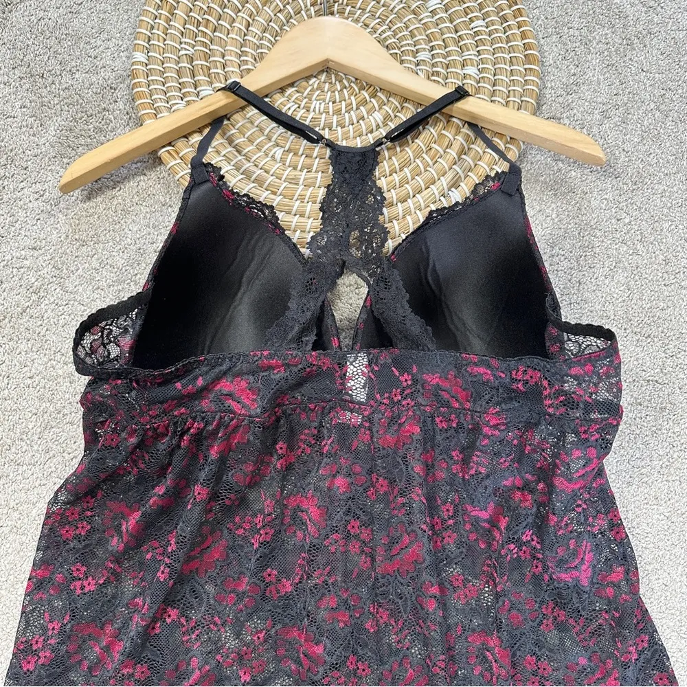 Lilac+London Women’s Lace Babydoll Chemise Lingerie V - Image 8