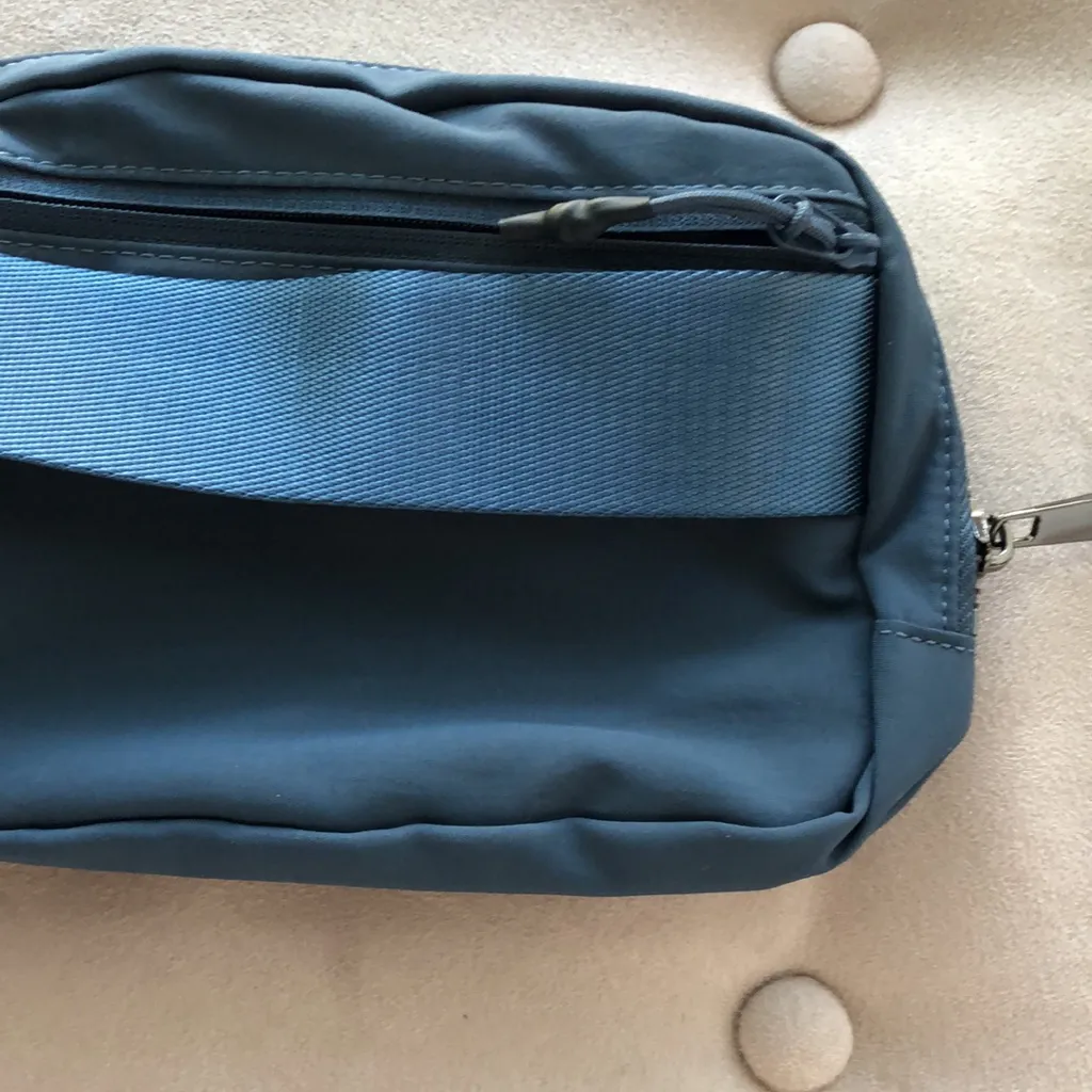 Navy Blue belt bag, adjustable length - Image 7