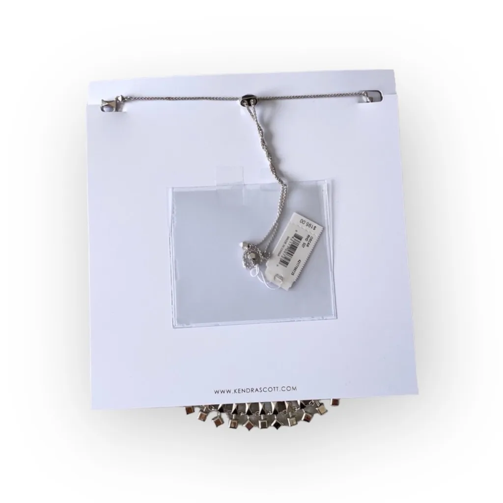 new Kendra Scott ® ❤︎ Oscar Crystal Collar Necklace ❤︎ Sparkly Lilac Stones ❤︎ - Image 7