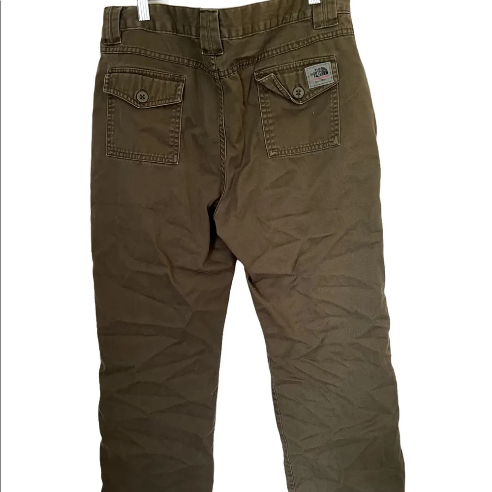 The North Face Cotton Cargo Pants Green 12 - Image 2
