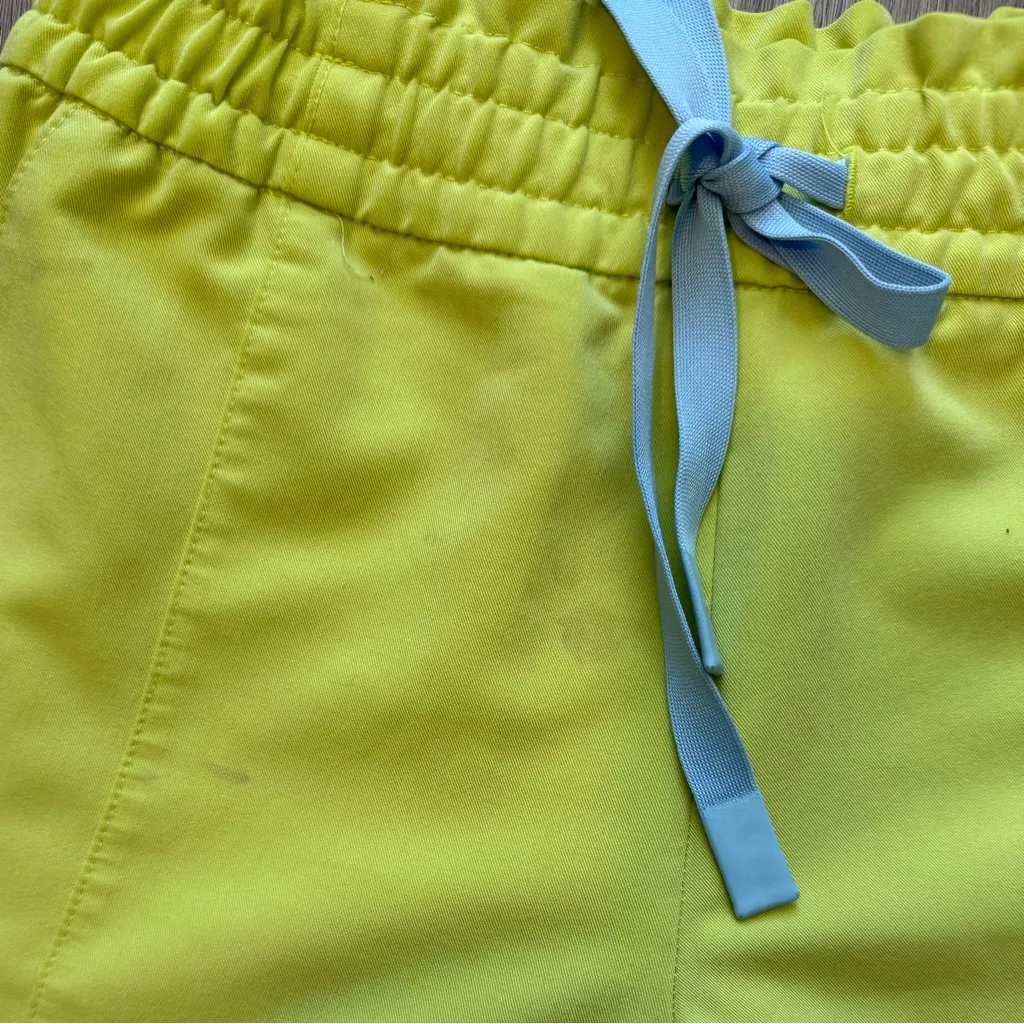 FIGS Limited Edition Citrine High Waisted Uman Relaxed Jogger Scrub, Size XXSP - Image 5