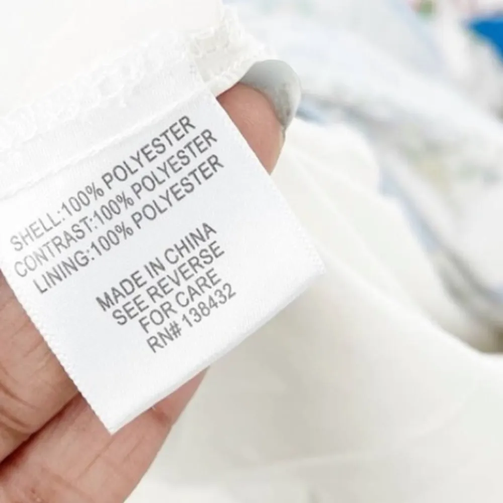 ModCloth Women's Sunlit Reverie Blue Short Sleeve Floral Dress Size Large - Image 3