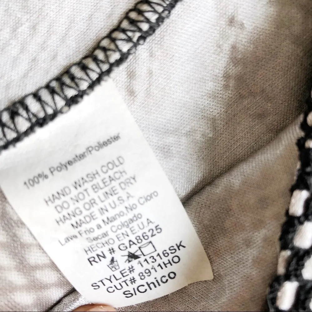 RENEE C | Lace Overlay Mini Skirt Sz S - Image 4