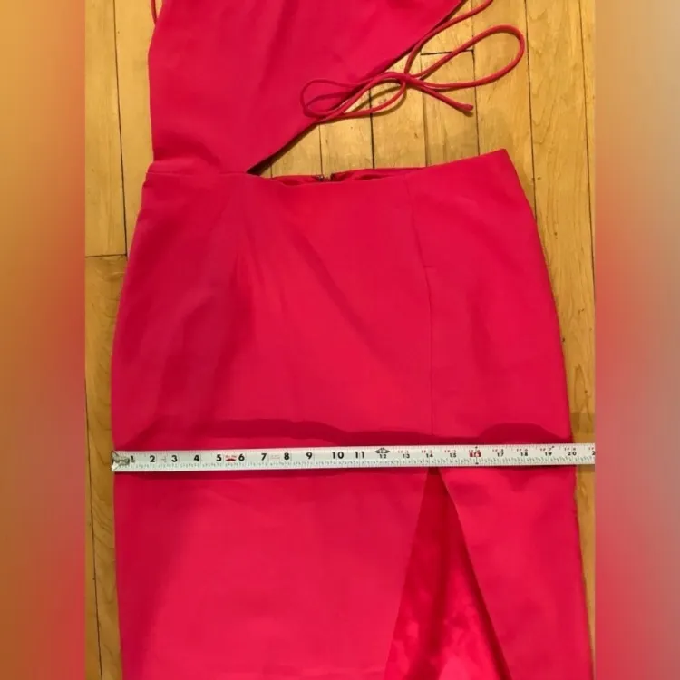 Bardot Luna Pink Dress - Image 7