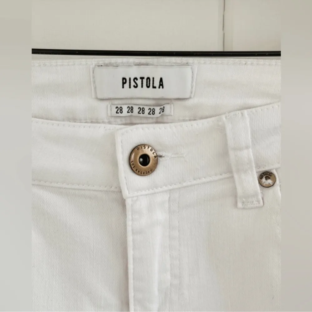 Pistola Revolve High Waisted White Jennifer
Oslo Skinny Jean Women size 28 EUC - Image 4