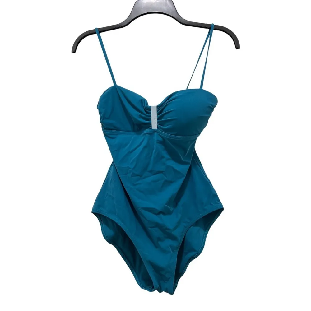 Calvin Klein One Piece Swimsuit in Teal, Size 6, NWT - Image 8