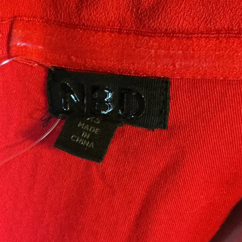 NBD Strapless Red Gown A0160 - Image 4