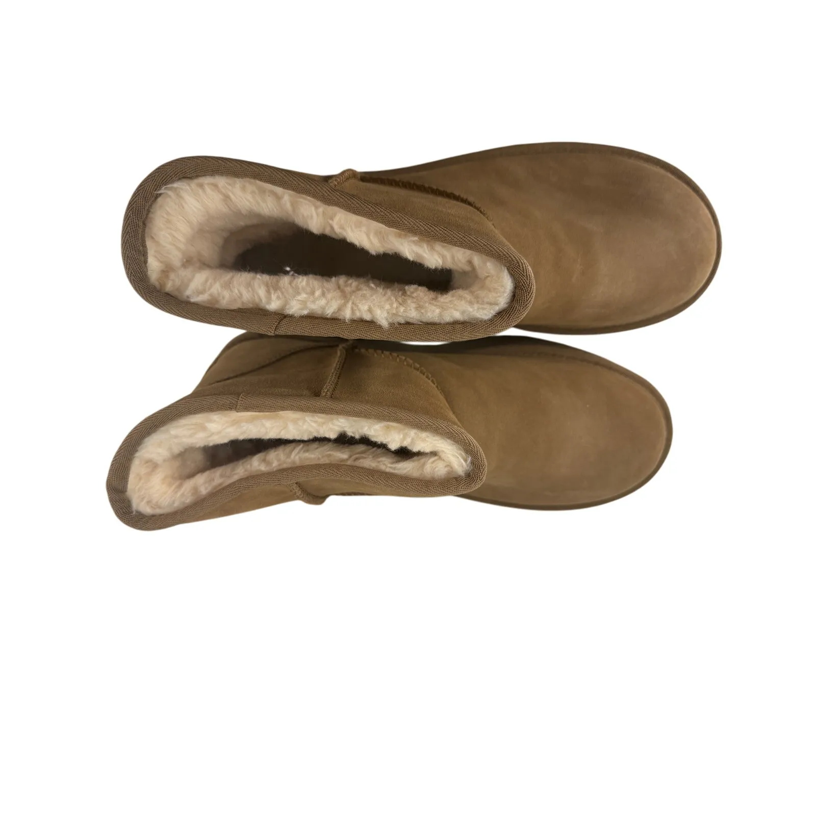 UGG Women's Classic Mini Platform Chestnut Boots 1134991 Light Brown Size 8 - Image 4