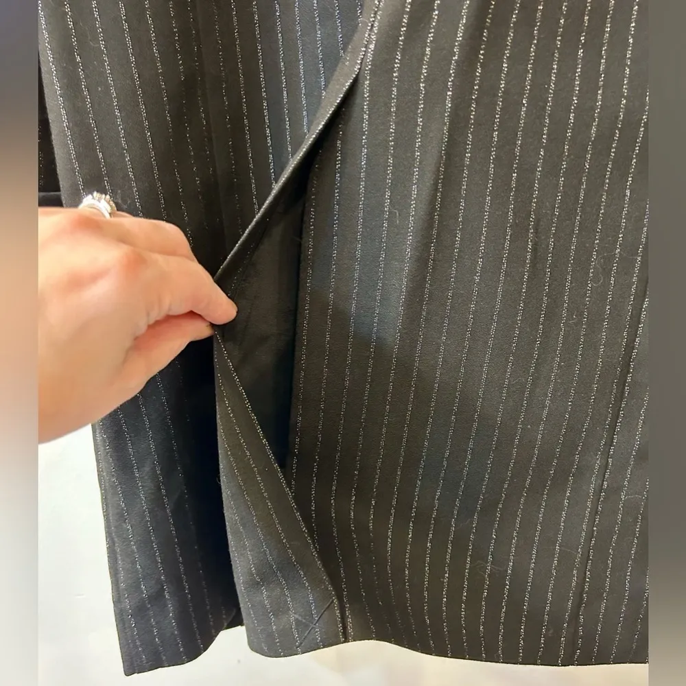 Anthropologie NWT Maeve Tiered Sparkle Longline Blazer Size Medium - Image 12