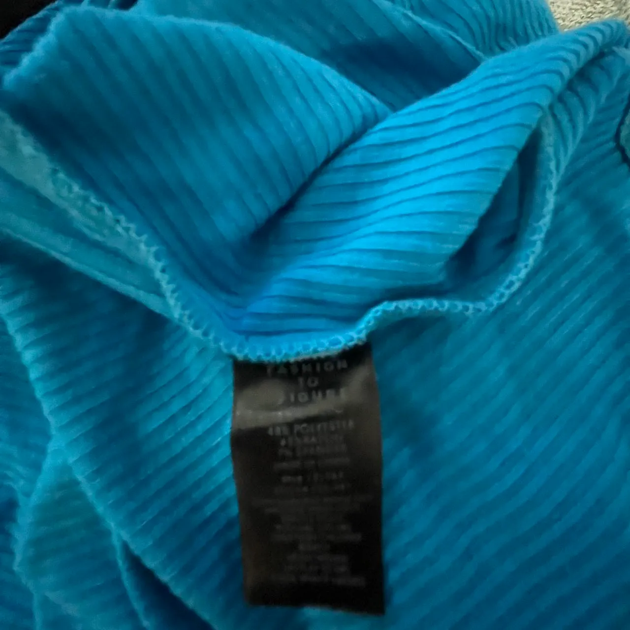 Fashion to figure  Blue Wrap Top - Image 4