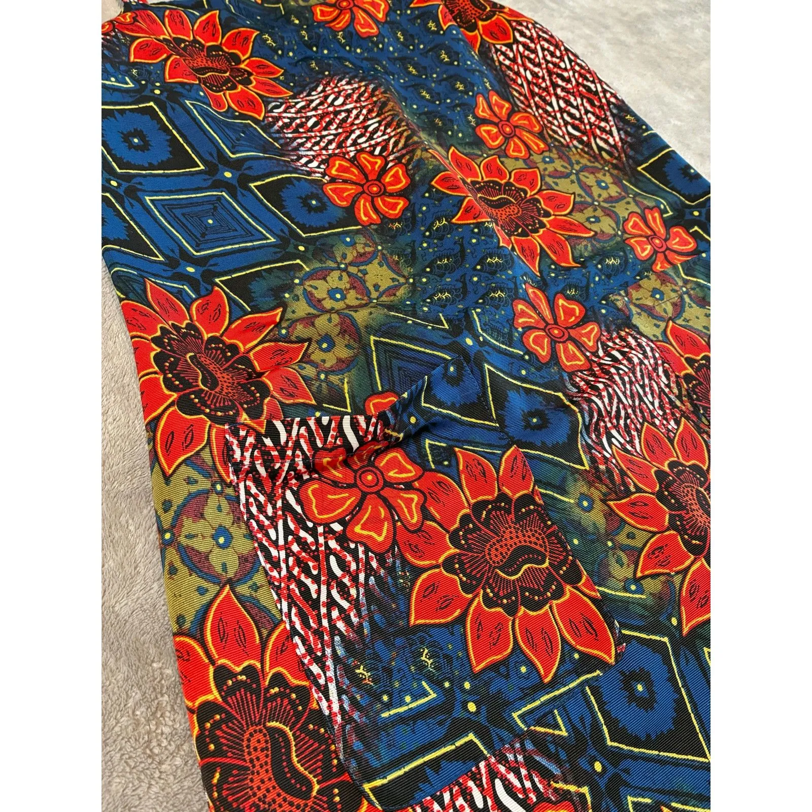 Topshop Mini Shift Dress Size 8 Pockets Coffeehouse Celestial - Image 3