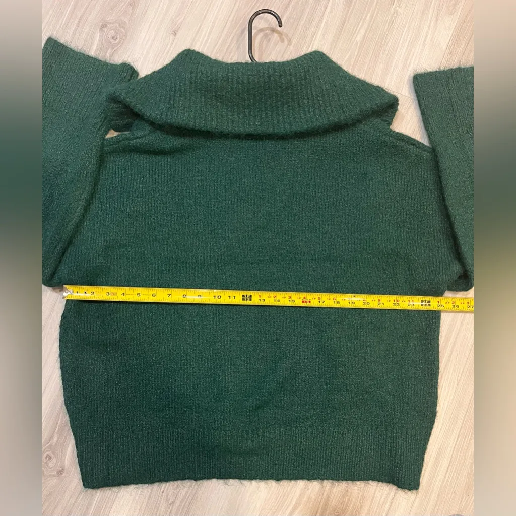 Asos.‎ NWOT Emerald Green Women's Sweater Size L - Image 4