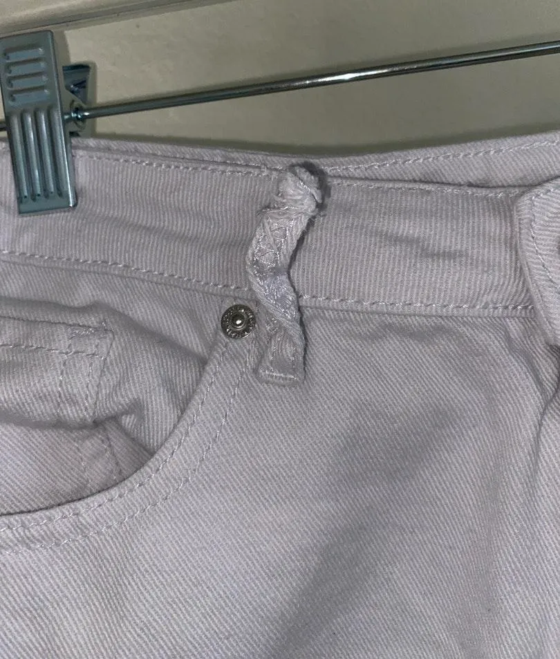 Forever 21 White Ripped Jeans - Image 3