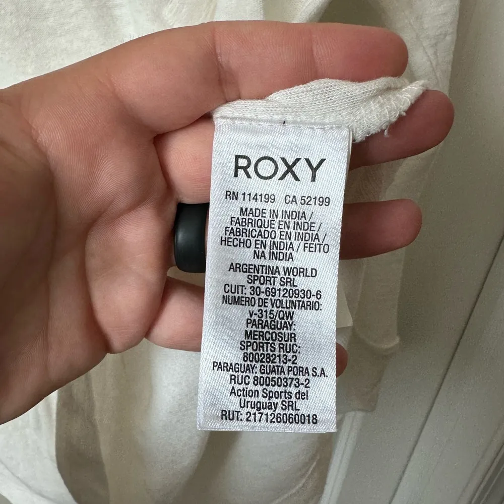 Roxy Destination Surf Pullover Hoody Snow White Size Small - Image 7