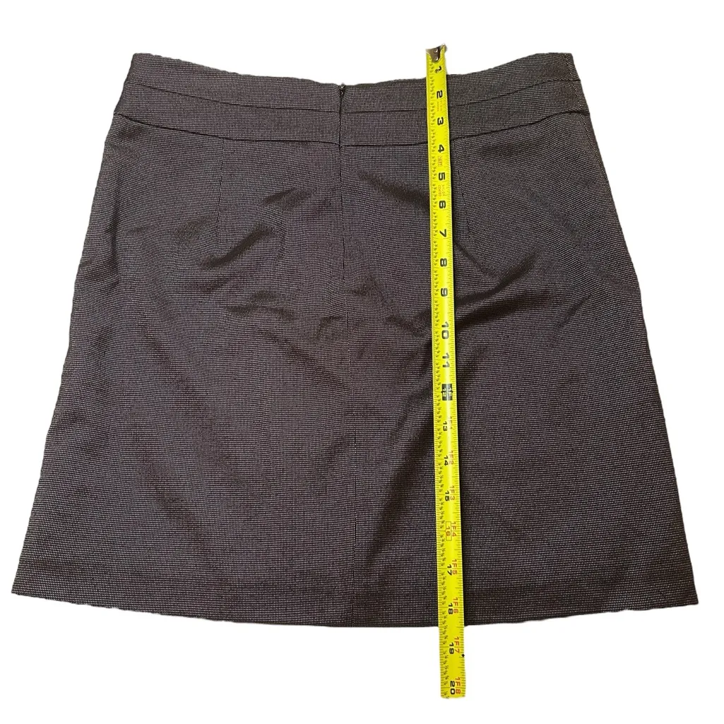 Patrizia Luca Milano Metallic Brown & Purple Skirt | Office Attire - Image 7