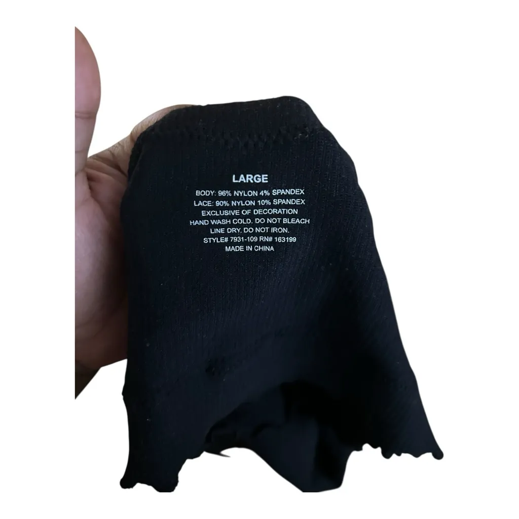 Whimsigoth Cozy Coquette Black Lace Hem Ribbon Mixed Size Crop Top Bundle (S&L) - Image 7