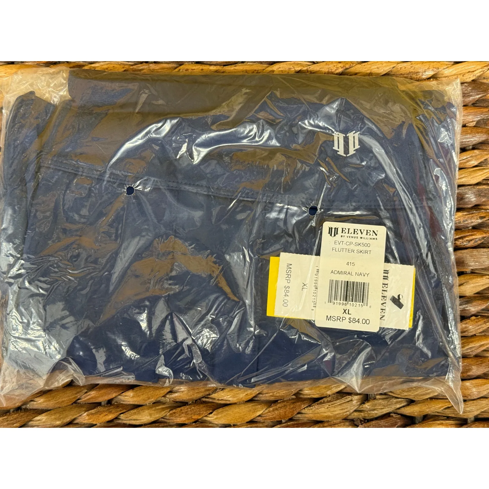 ELEVEN BY VENUS WILLIAMS White Race Day Size XL New with Tag MSRP $78 Blue - Image 4